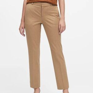 Banana Republic Ryan Women's Pants Italian Luxury Flannel Size: 00Petite Khaki